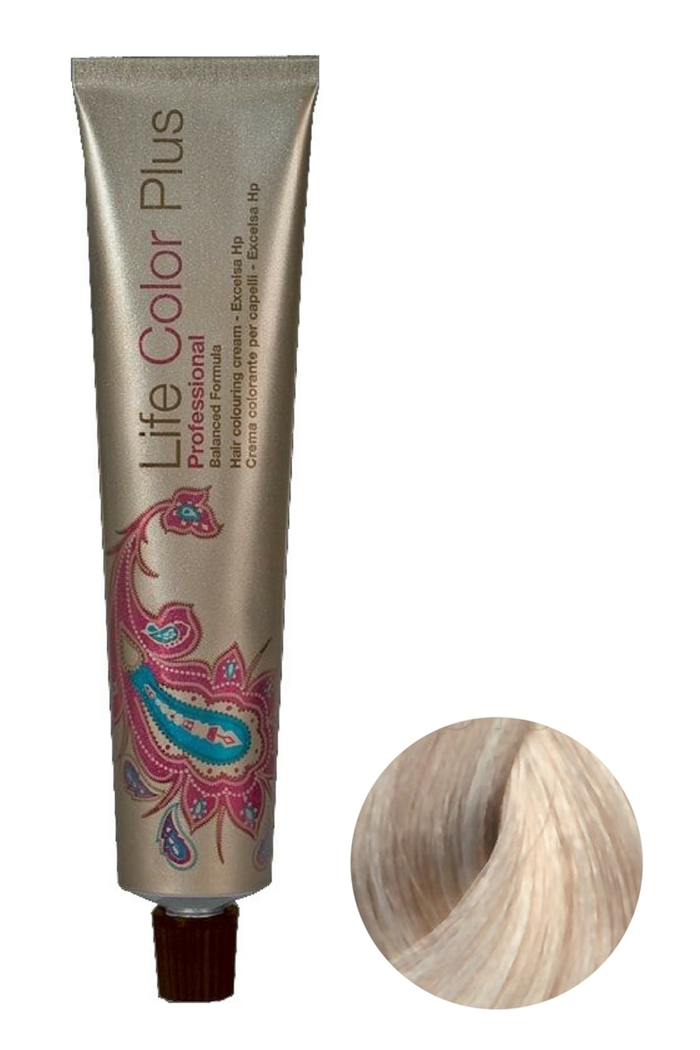 10.72/10.82 NEW  платиновый блондин коричнево-перламутровый Life 100мл