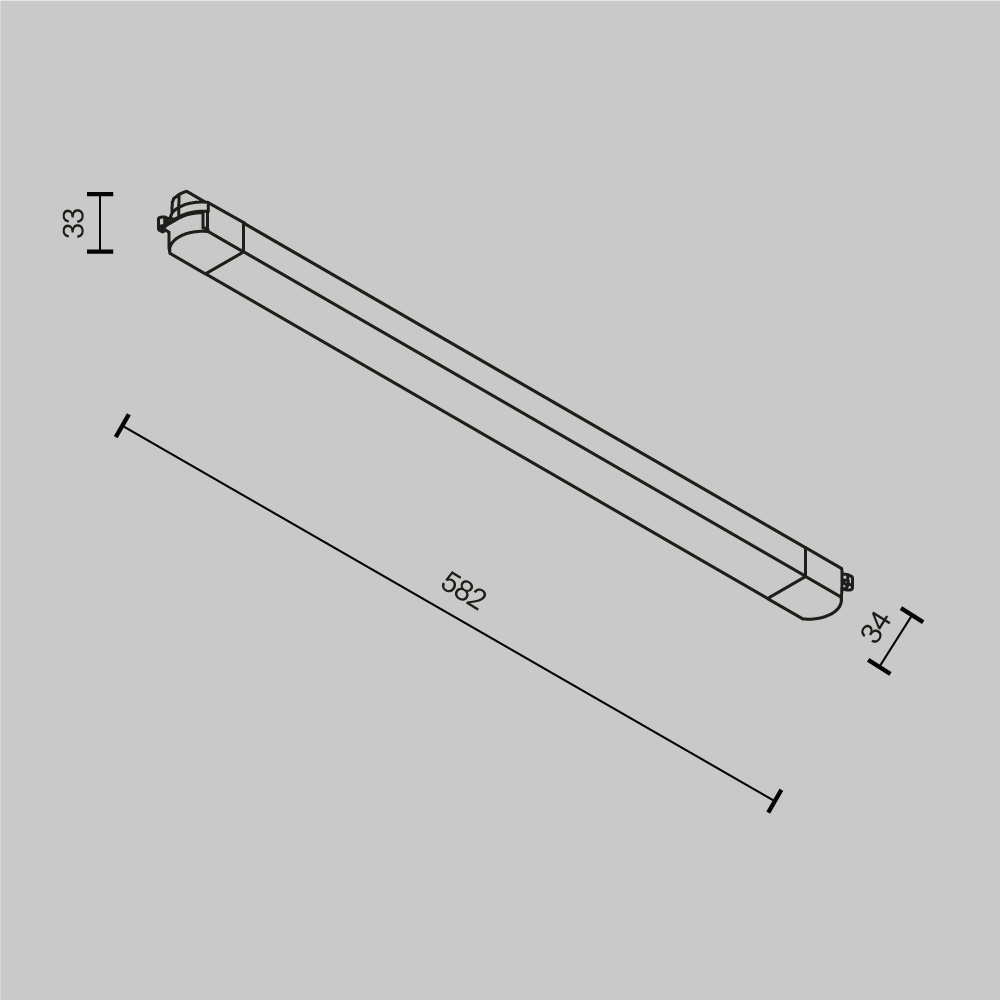 Магнитный трековый светильник Maytoni Unity Basis TR000-1-24W4K-W_1