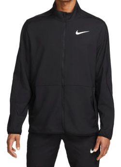 Мужская теннисная кофта Nike Dri-Fit Woven Training Jacket - black/black/white