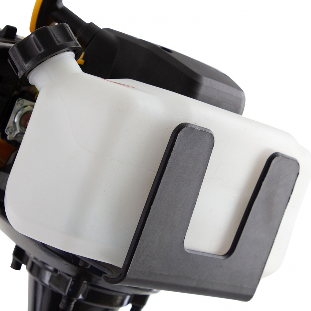 Триммер бензиновый DT 52S, 52 см3, 3 л. с, разъемная штанга, состоит из 2 частей Denzel