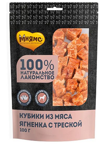 Мнямс Лакомство для собак Грудки утиные, 50 гр