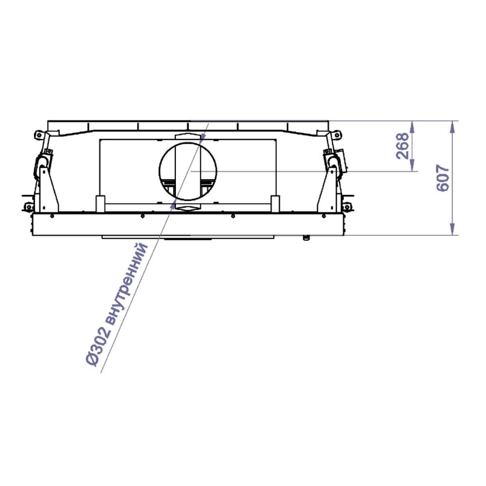 КАМИННАЯ ТОПКА F 1500W (STAV)