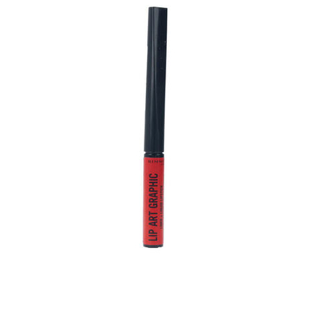 Контур для губ Rimmel  Lip Art Graphic Liner 610 Hot Sport Карандаш для губ 2-в-1 и жидкая помада 5 мл