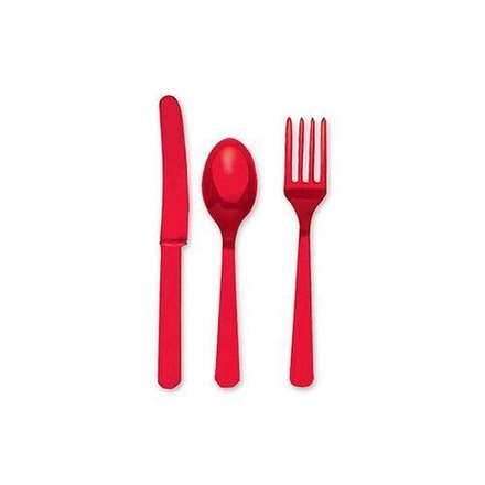 Столовые приборы Красное яблоко,8 персон