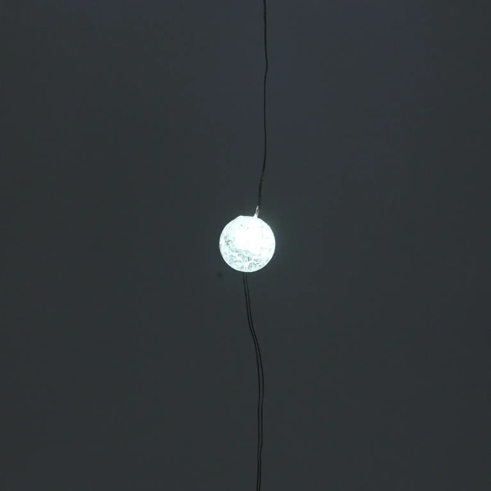 Гирлянда для дома ЗАНАВЕС «Жемчужина» ш3* в1 м 100 ламп LED, прозр. пров, 8 реж,IP-40, Белый (возможность соединения)