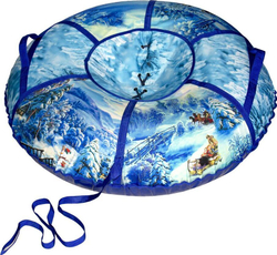 Тюбинг Санки-Ватрушка Prival Тройка 100 см с камерой