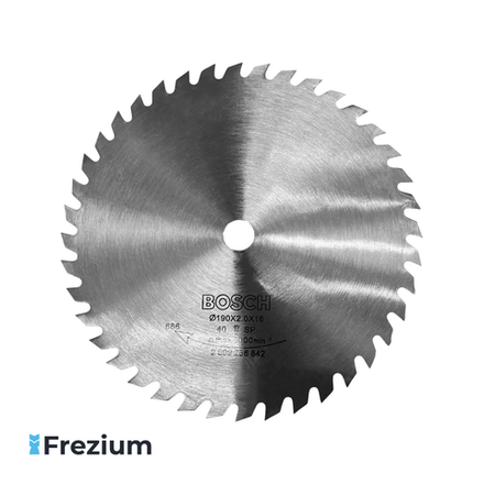 Диск пильный по дереву "Bosch" (190x2.0x16 Z40; 2609 256 842)