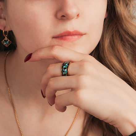 Кольцо Fiore Luna K03209-3/7 G