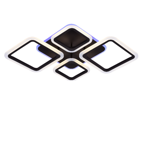 Потолочная светодиодная люстра Mirastyle CF-16070/2+2 BK ML