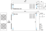 Преобразователь AC-DC сетевой Mean Well RSP-3000-24