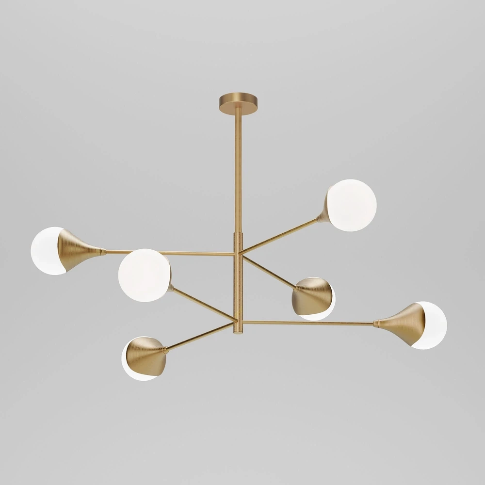 Люстра на штанге Eurosvet CALYX 60168/6 4690389208706