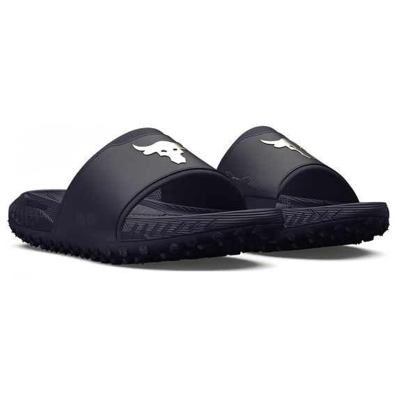 Under Armour Project Rock 3 Slide 'Midnight Navy'