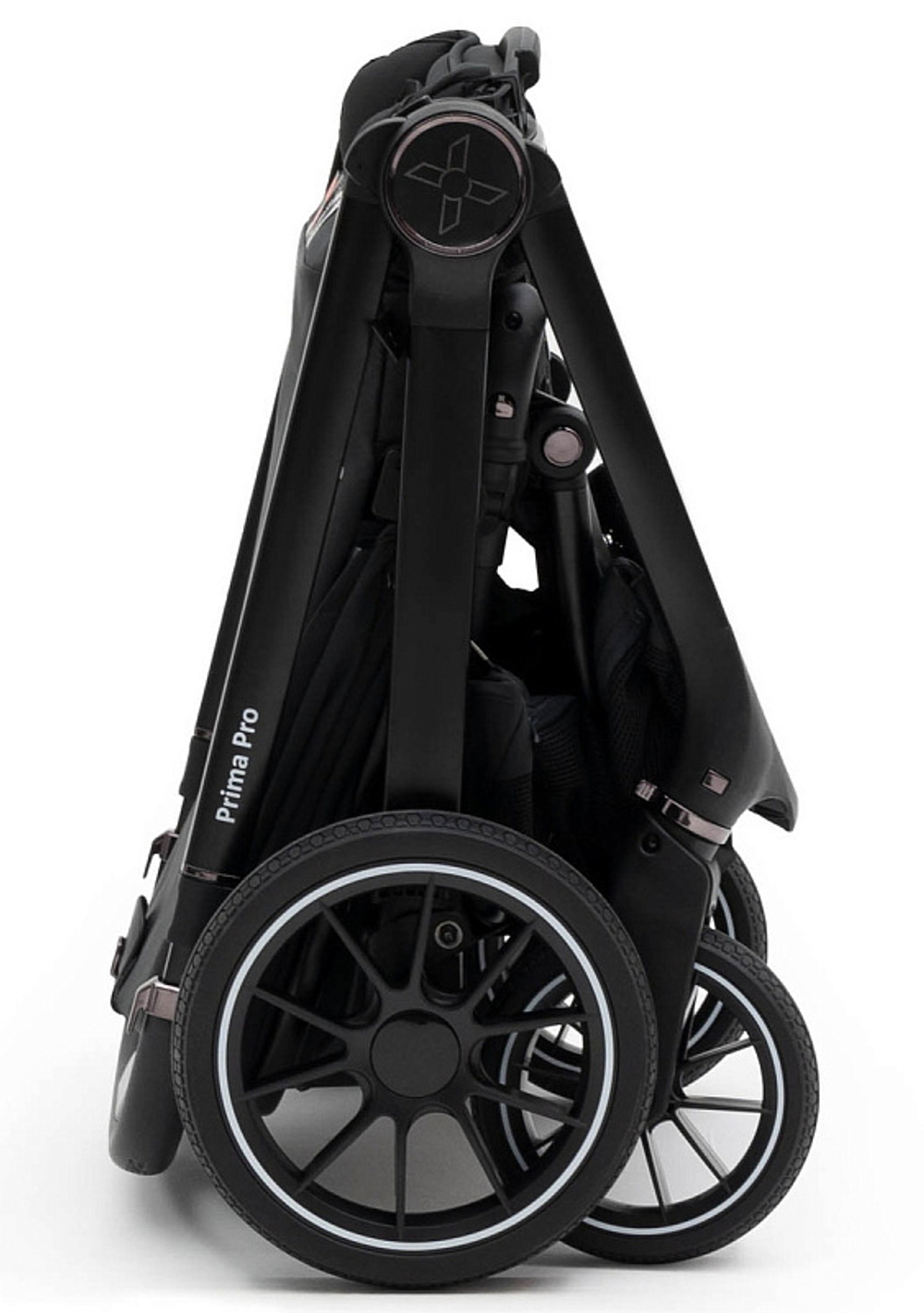 Коляска Agex Prima Pro 3 в 1 с автокреслом i-Team Grey APA657 Midnight Grey (Темно-серый)