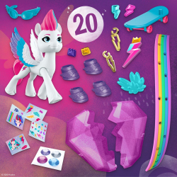 My Little Pony - пони с аксессуарами Zipp Storm / артикул   F1785 F2452  / GTIN 5010993836635