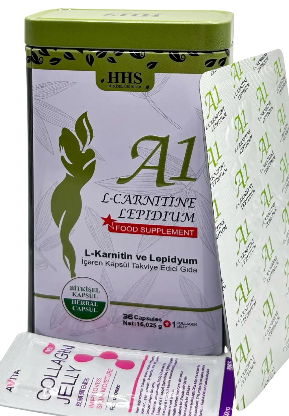 Какпсулы для похудения А1 с коллагеном гель