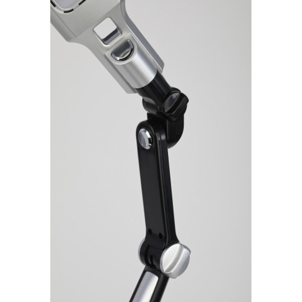 Настольный светильник ЭРА NLED-496-12W-BK светодиодный на струбцине черный