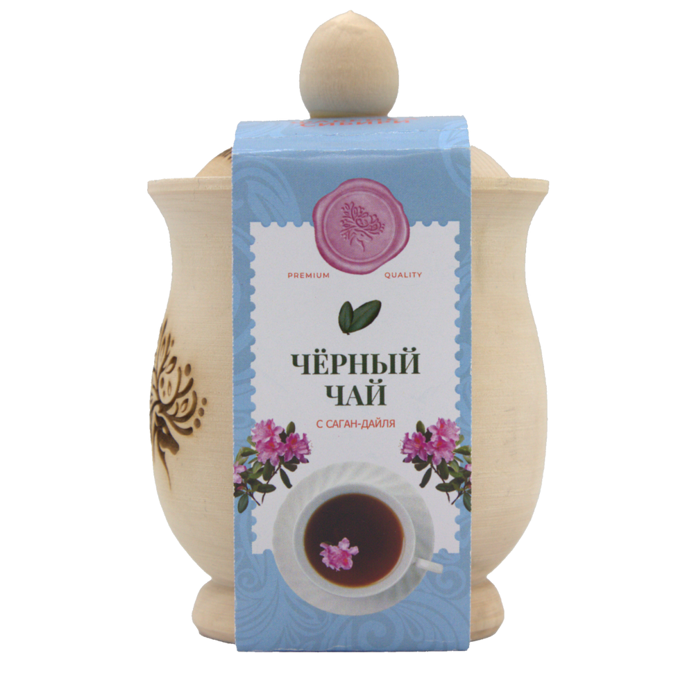 Черный чай с саган-дайля “Фабрика Сибири”