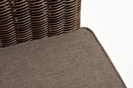 "Боно" кресло из искусственного ротанга, цвет коричневый
