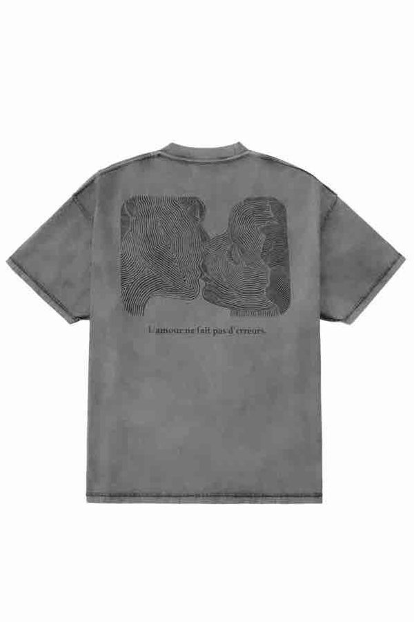 Футболка Garment Dyed Passion серая - фото 7