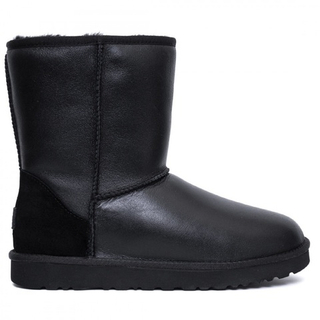 Ugg Classic Short Metallic Black