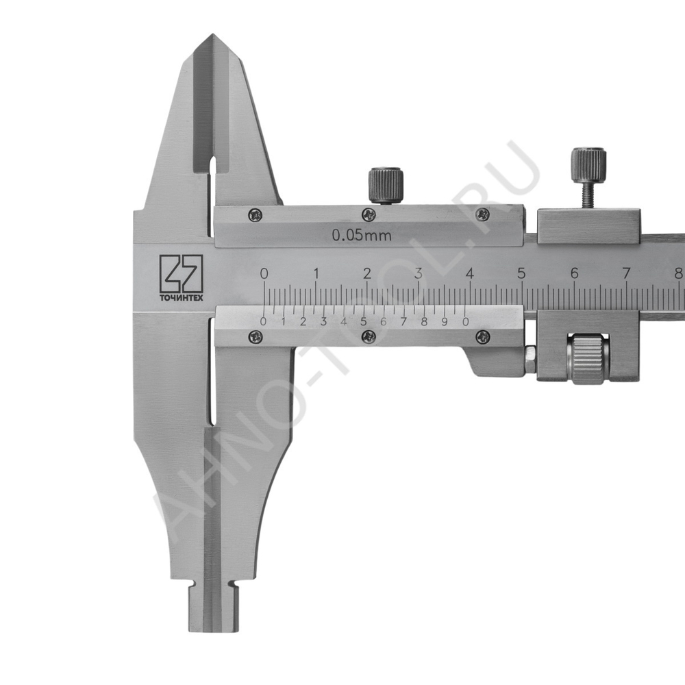 Штангенциркуль ШЦТ-II-250-0,05 ГОСРЕЕСТР 89053-23 нерж.сталь ТОЧИНТЕХ