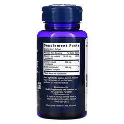 Life Extension Gamma E Mixed Tocopherols & tocotrinols 60 softgels, Витамин E