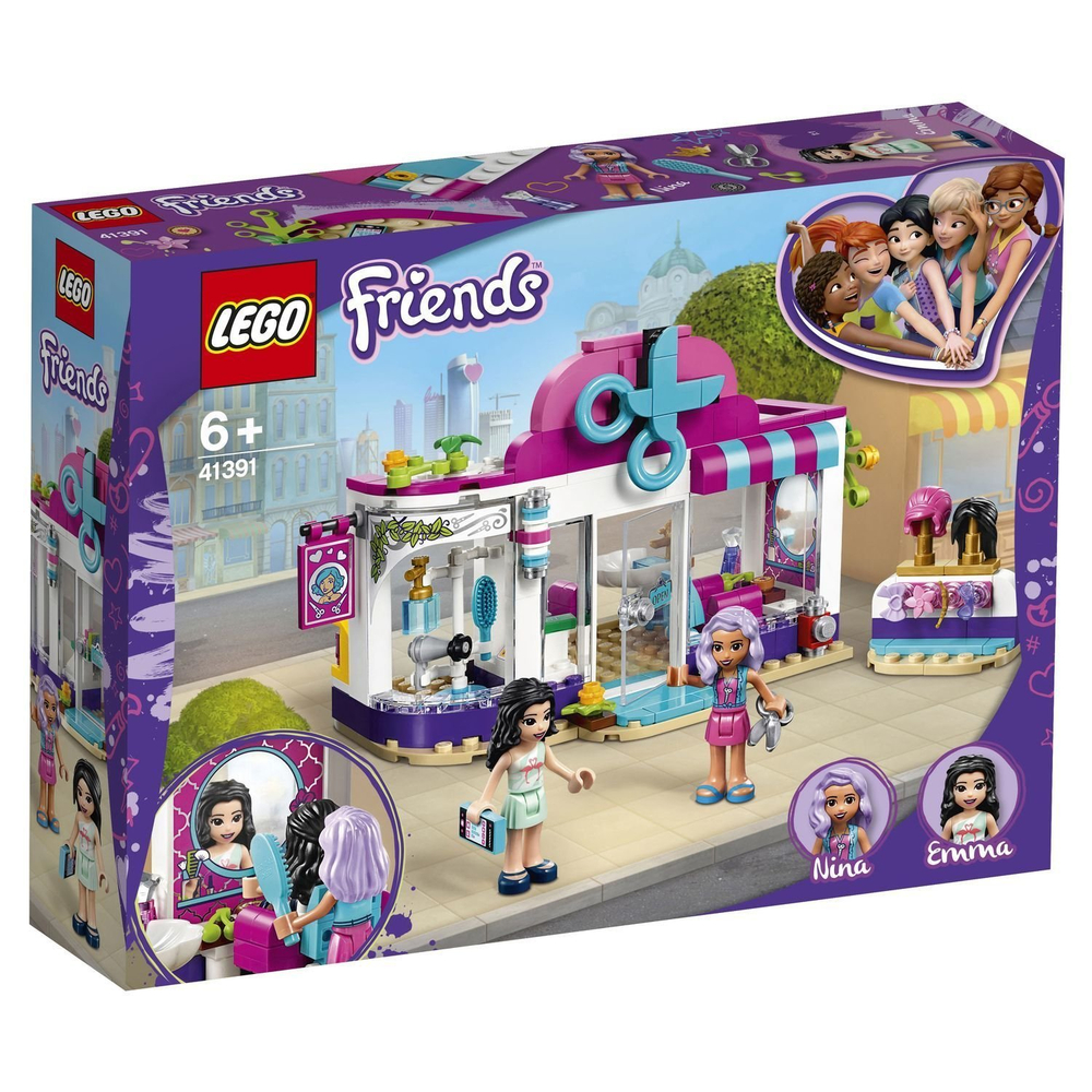 LEGO Friends: Парикмахерская Хартлейк Сити 41391 — Heartlake City Hair Salon — Лего Френдз Друзья Подружки