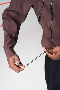 Куртка Nothomme Blue Monte Jingxing Waterproof Windbreaker "Magpie Brown"