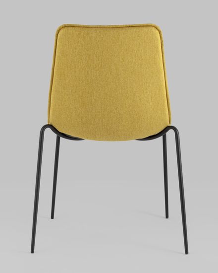 Стул Мелани рогожка желтый