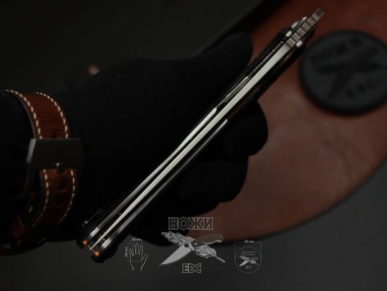 Складной нож НОКС Аватар М 334-189404 на подшипниках c клинком из стали AUS-8, рукоять G10