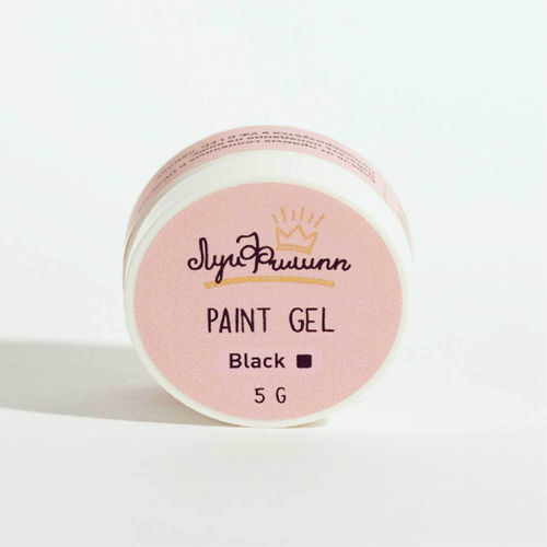 Луи Филипп гель-краска Paint Gel черная 5g