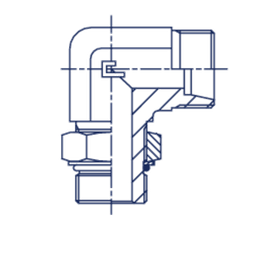 Штуцер FRA90 DL18 UNF 7/8 (корпус)