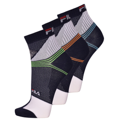 Теннисные носки Fila Quarter Multisport Socks 3P - небесный