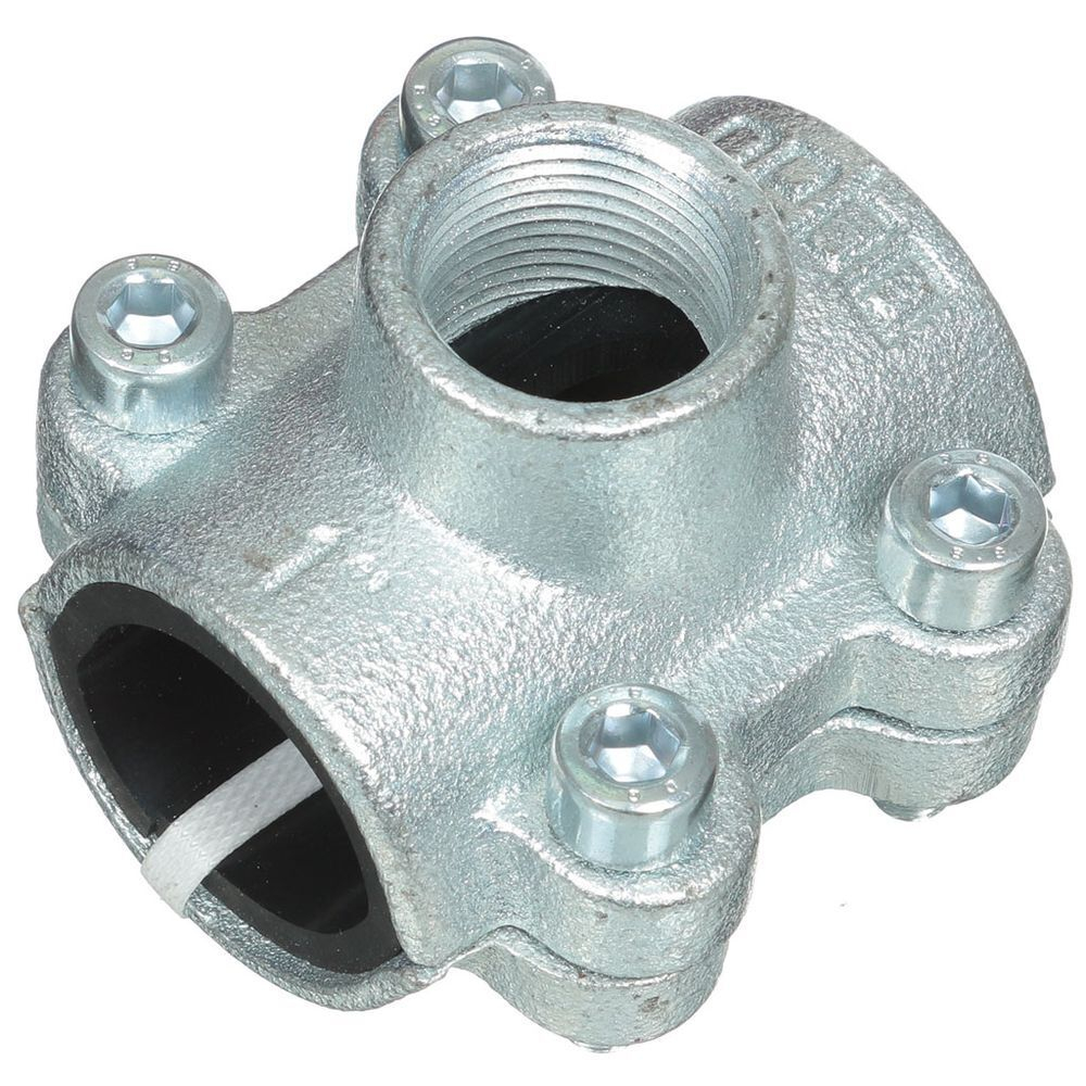 Седелка-врезка 1"х3/4", DN 25х20, чугун, внутр рез, Gebo, 01.261.28.0302