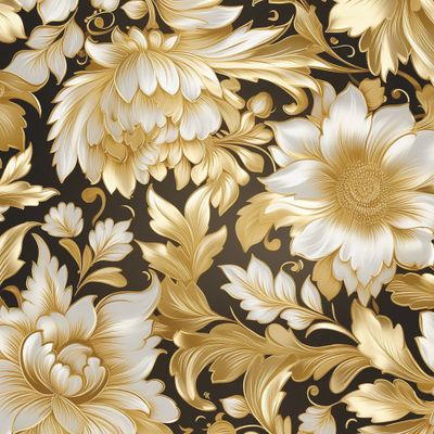 Золотые цветы