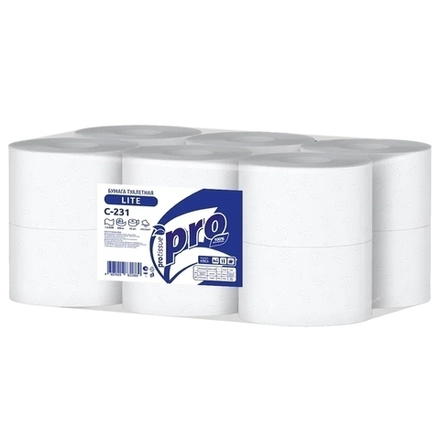 Туалетная бумага PROtissue "LITE" Артикул С231, 1слой, 200 м.