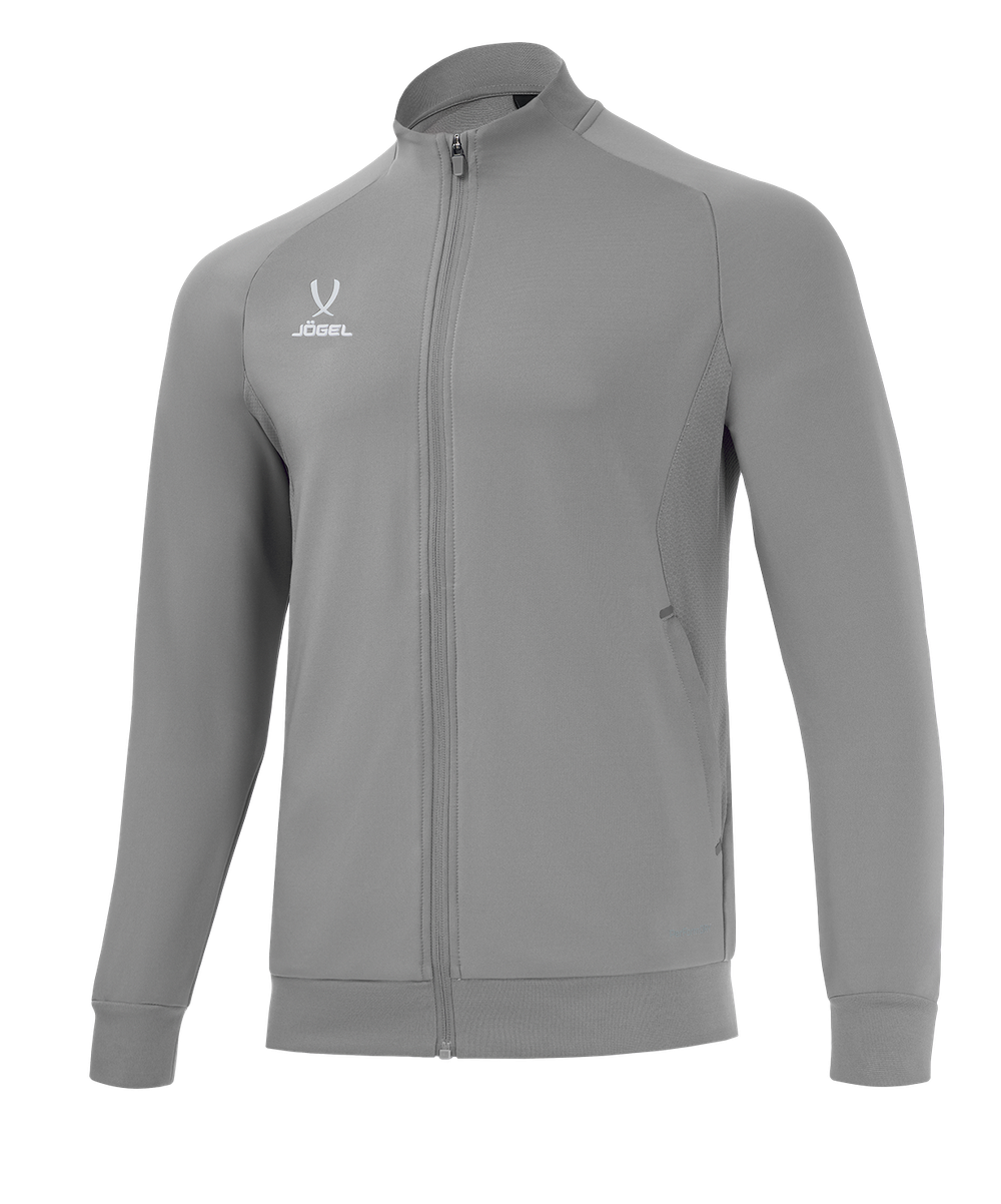 Джемпер тренировочный на молнии JÖGEL PREMIER PerFormDRY Training FZ Jacket, серый