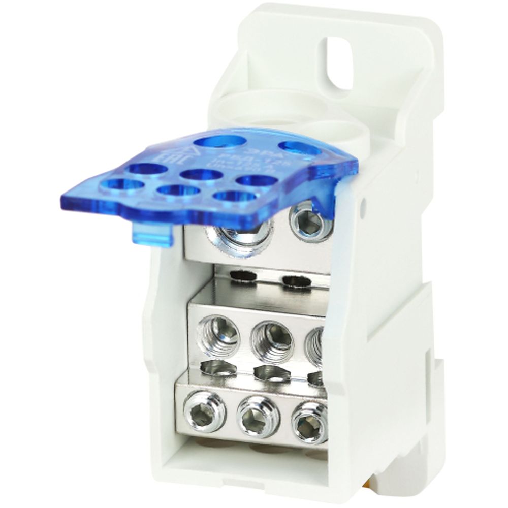 Распределительный блок на DIN-рейку ЭРА NO-122-40 РБД-125А | Блоки распределительные РБД