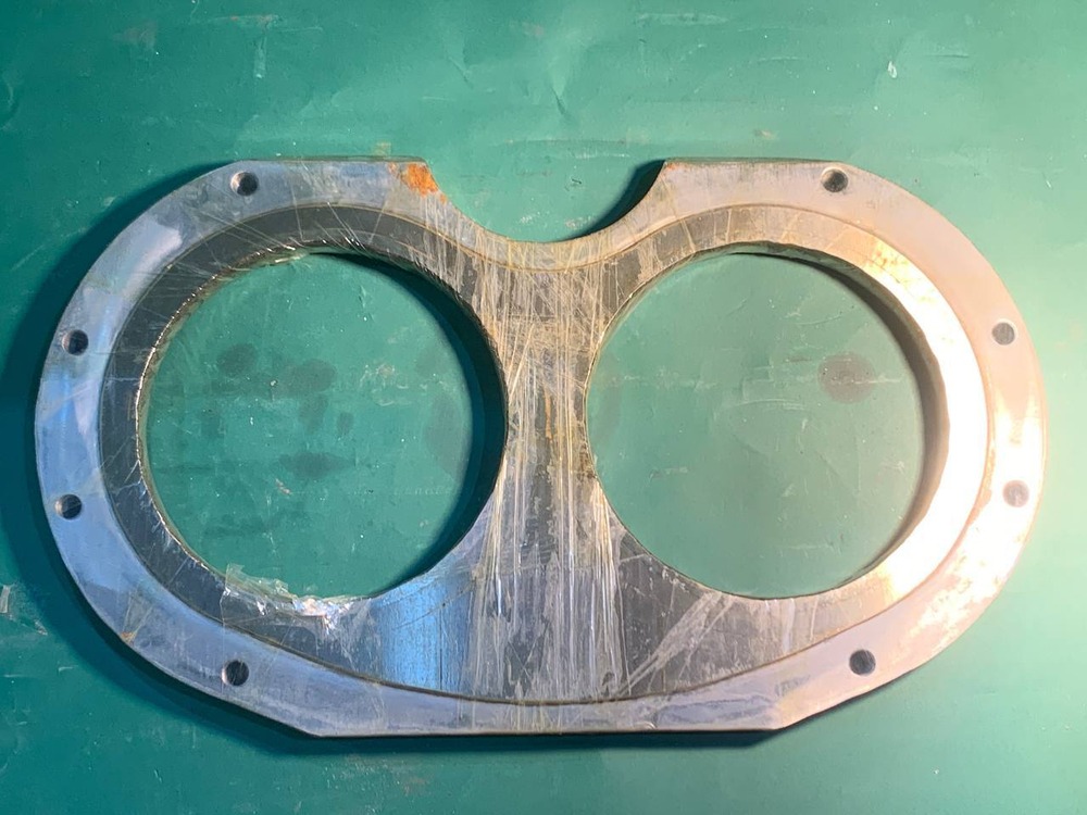 Шиберная плита Zoomlion DN235 (8 отверстий) OLD TYPE