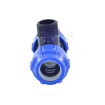 Тройник компрессионный ПЭ Дн 20х1/2"х20 НР Ру16 VALFEX 1210022001220