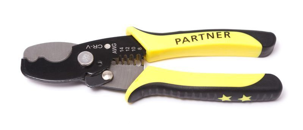 Щипцы для снятия изоляции (1,6-3,2мм) Partner PA-12665