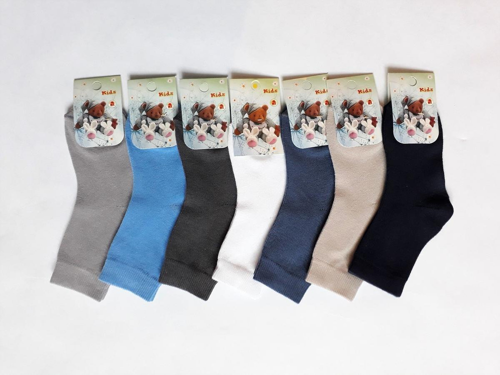 Носки детские Д-112 22р в асс (Фаза), 1 шт.