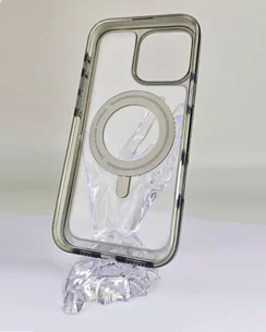 Чехол Anker MagGo Magnetic Case with Stand для Apple IPhone 16 Pro Max Серый (Titanium)