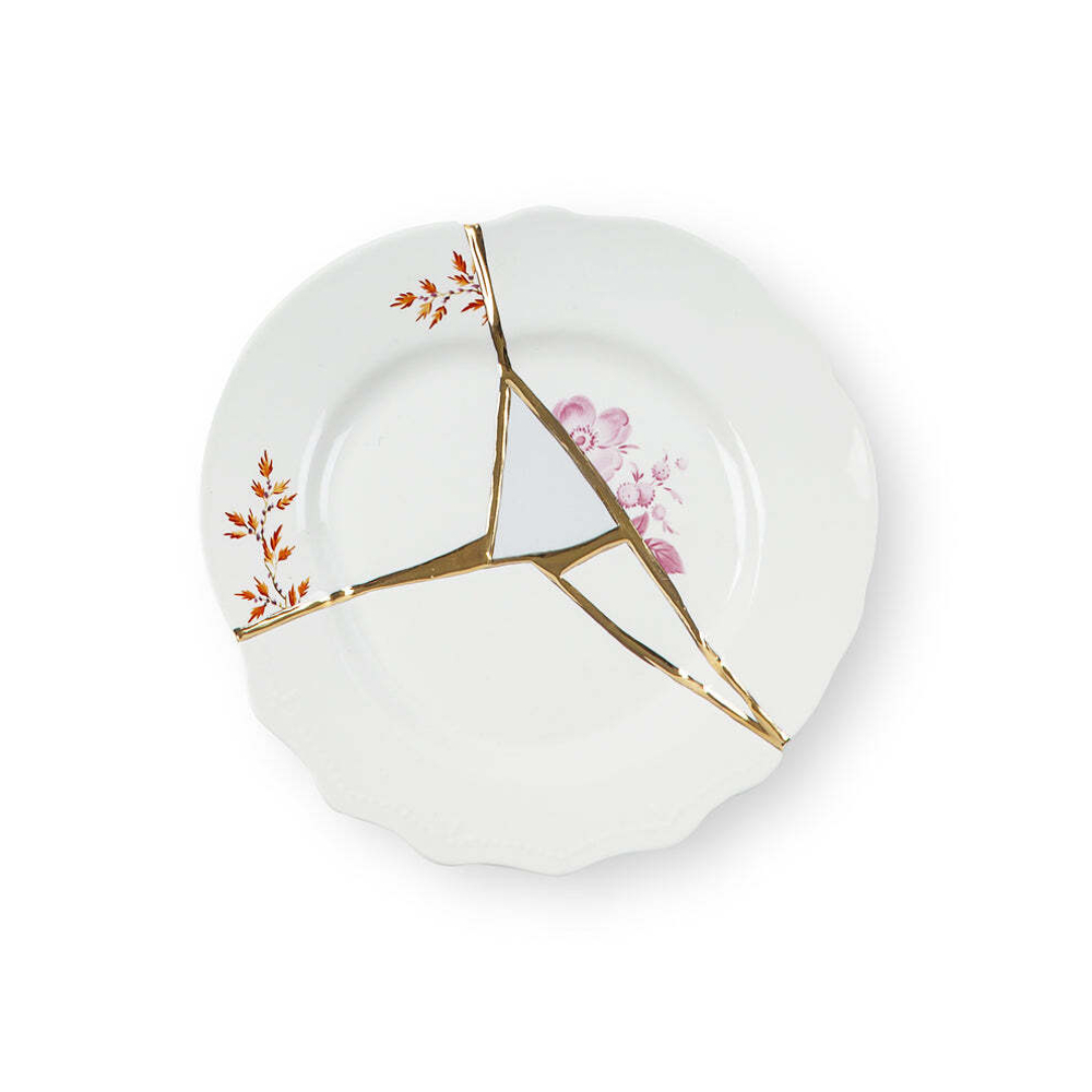 Тарелка десертная Seletti Kintsugi №2 (21 см)