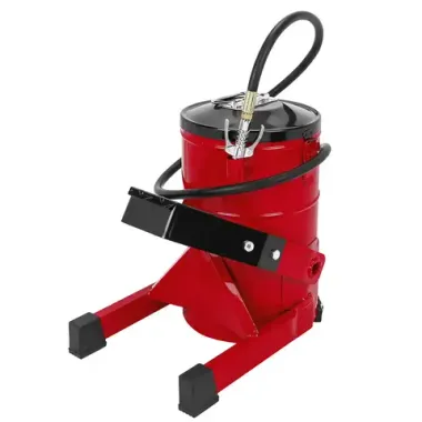 Нагнетатель смазки с ножным приводом, 10кг (длина шланга 1.5, внутр.Ø 210мм, внутр. высота 310мм) FORCEKRAFT FK-2096F