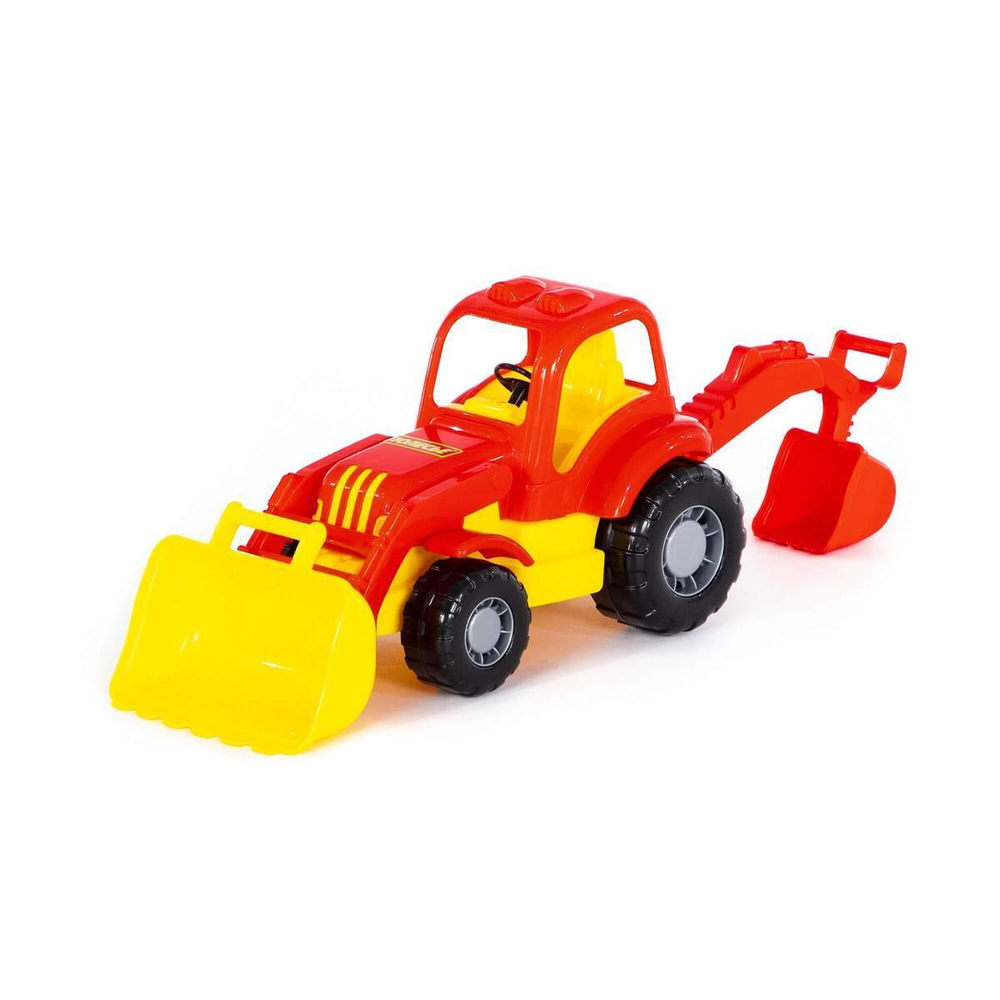 Трактор-экскаватор "Силач" (Полесье)