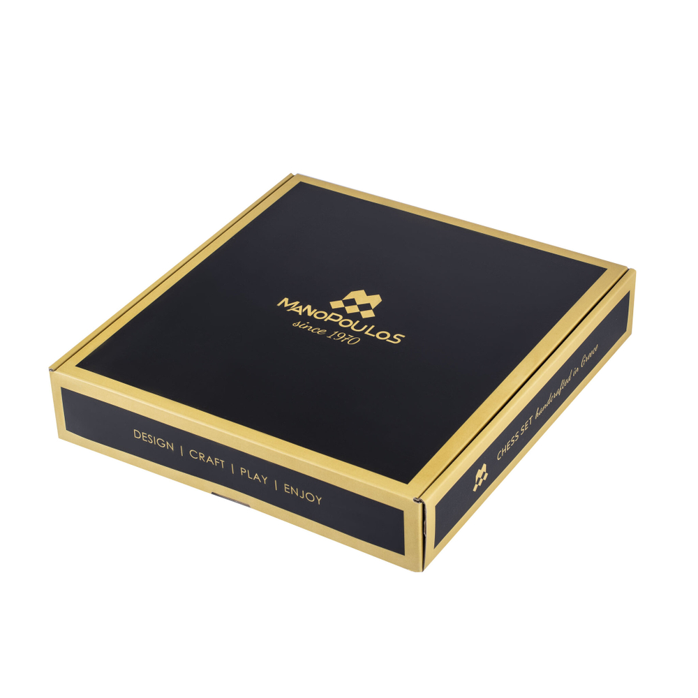 Шахматы 36х36см Manopoulos s34red