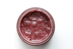 Крем-мед с черникой