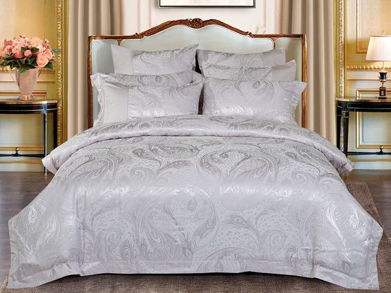 Простынь без резинки 275х280 в сатине  арт.470  ASABELLA Италия.