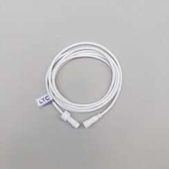 Соединитель 3 м. для бахромы, занавесов и нитей, 220В., провод белый каучук, IP65, LTC (LLS-8-3M)